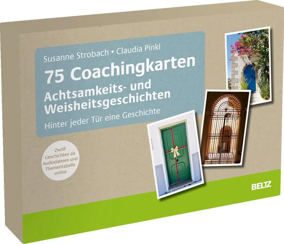 Cover: 4019172300333 | 75 Coachingkarten Achtsamkeits- und Weisheitsgeschichten | Box | 75 S.