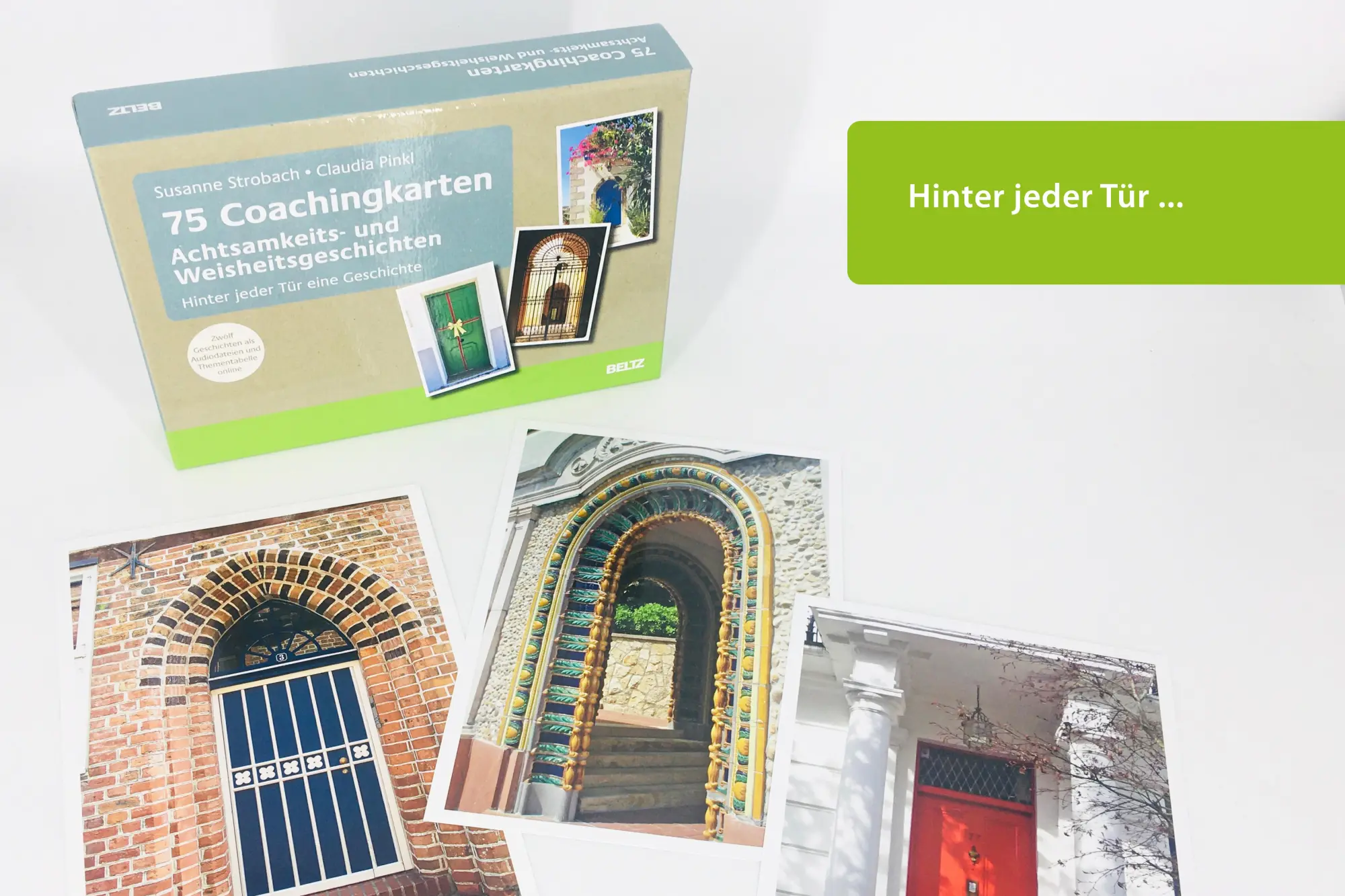 Bild: 4019172300333 | 75 Coachingkarten Achtsamkeits- und Weisheitsgeschichten | Box | 75 S.