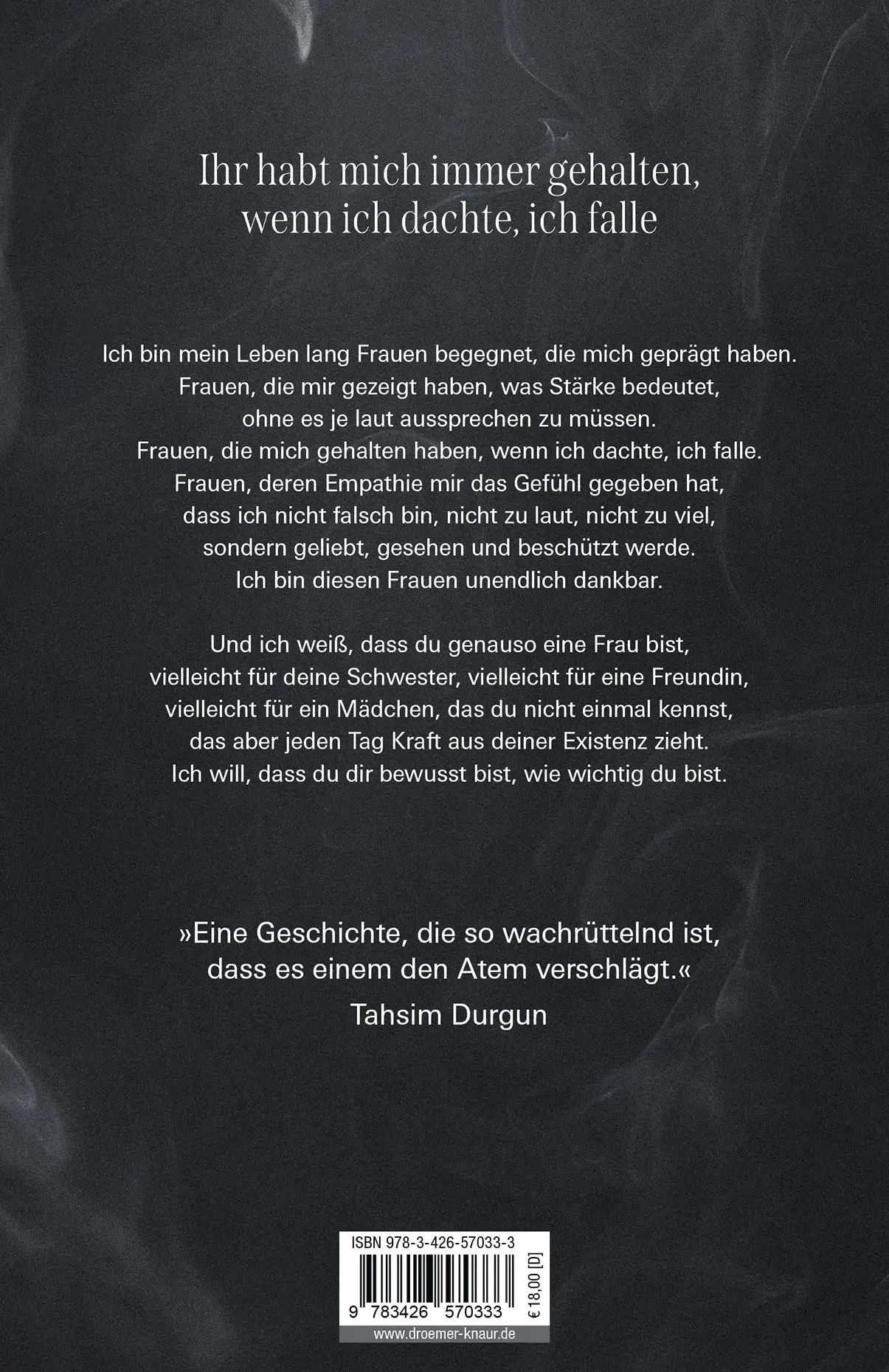 Rückseite: 9783426570333 | Aus der Asche unserer Angst | Hamadan Hasun | Taschenbuch | 240 S.