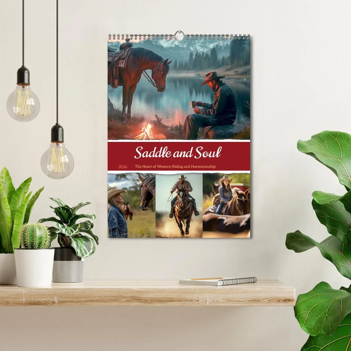 Bild: 9783457260333 | Saddle and Soul (Wall Calendar 2026 DIN A3 portrait), CALVENDO 12...