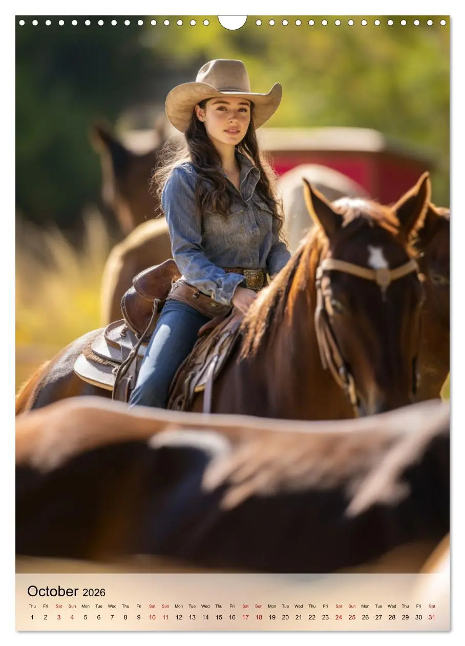 Bild: 9783457260333 | Saddle and Soul (Wall Calendar 2026 DIN A3 portrait), CALVENDO 12...