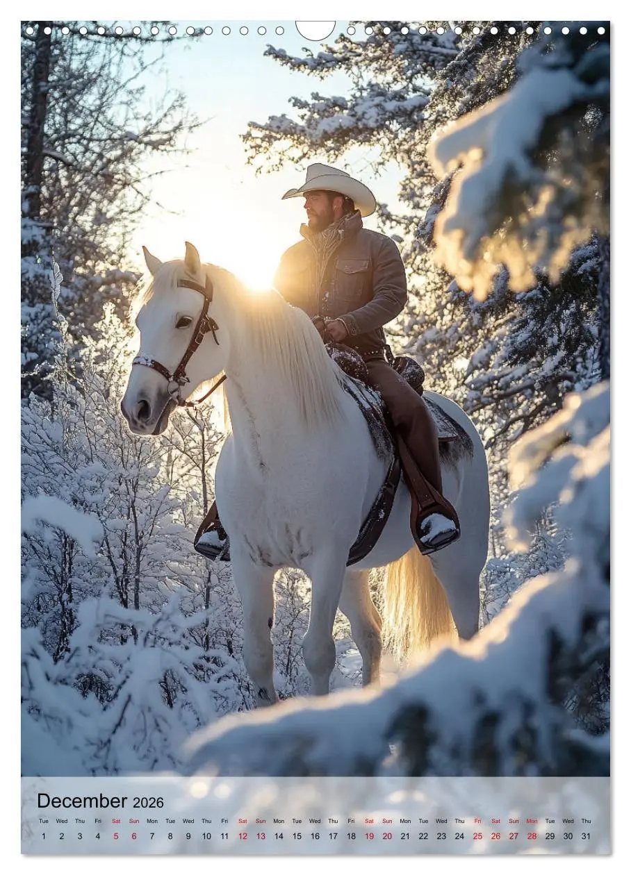 Bild: 9783457260333 | Saddle and Soul (Wall Calendar 2026 DIN A3 portrait), CALVENDO 12...