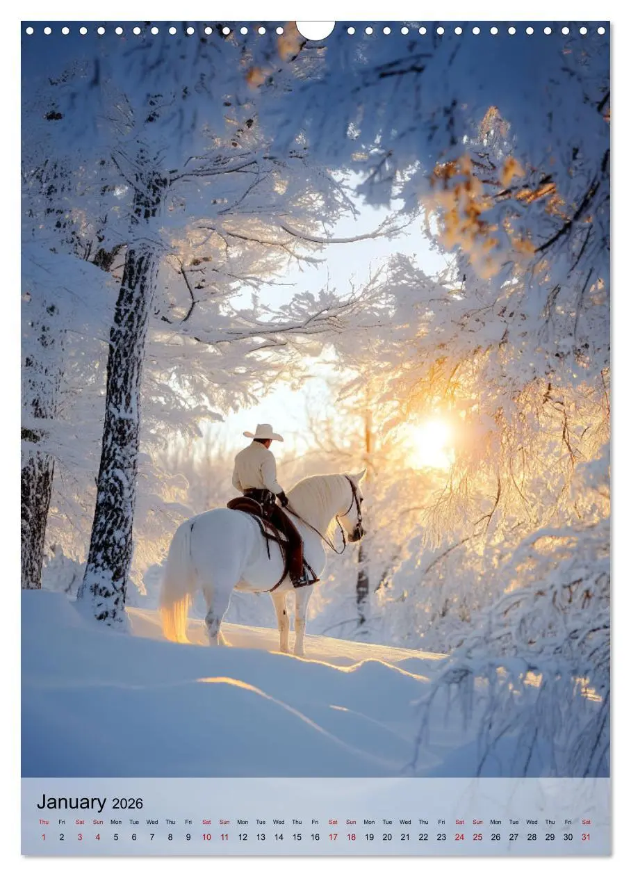 Bild: 9783457260333 | Saddle and Soul (Wall Calendar 2026 DIN A3 portrait), CALVENDO 12...