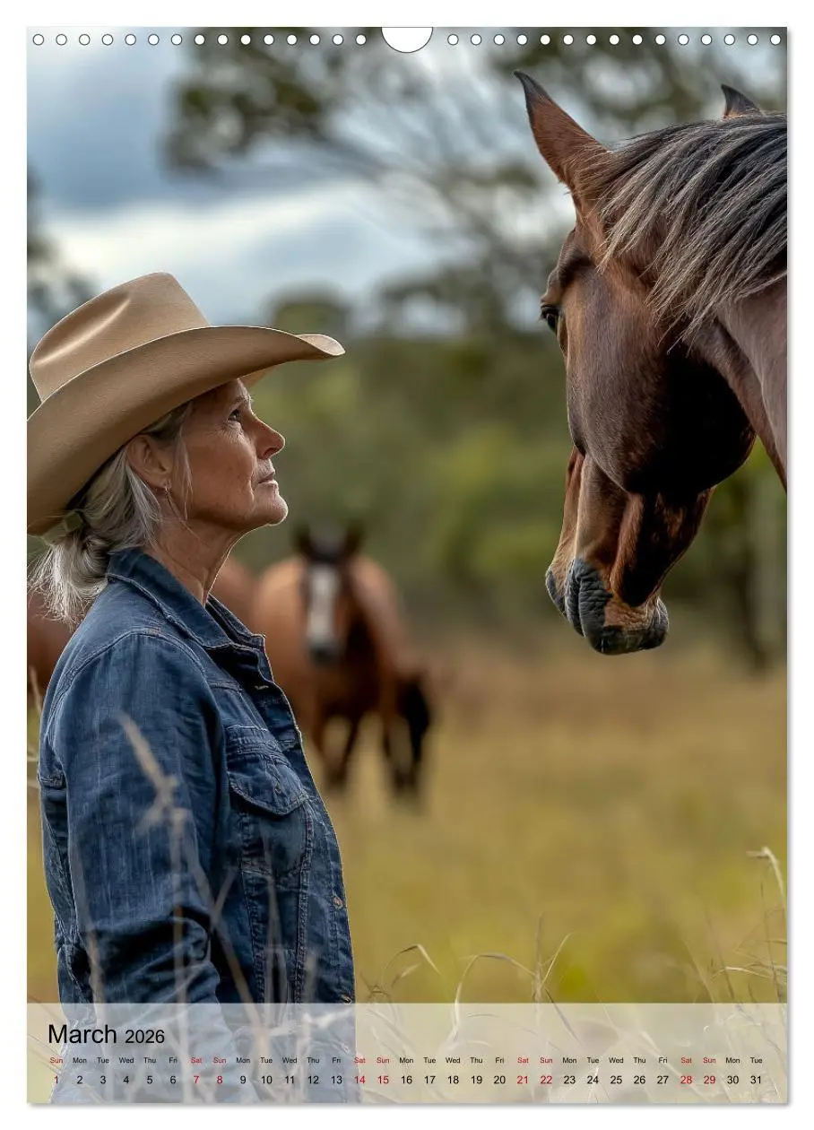 Bild: 9783457260333 | Saddle and Soul (Wall Calendar 2026 DIN A3 portrait), CALVENDO 12...