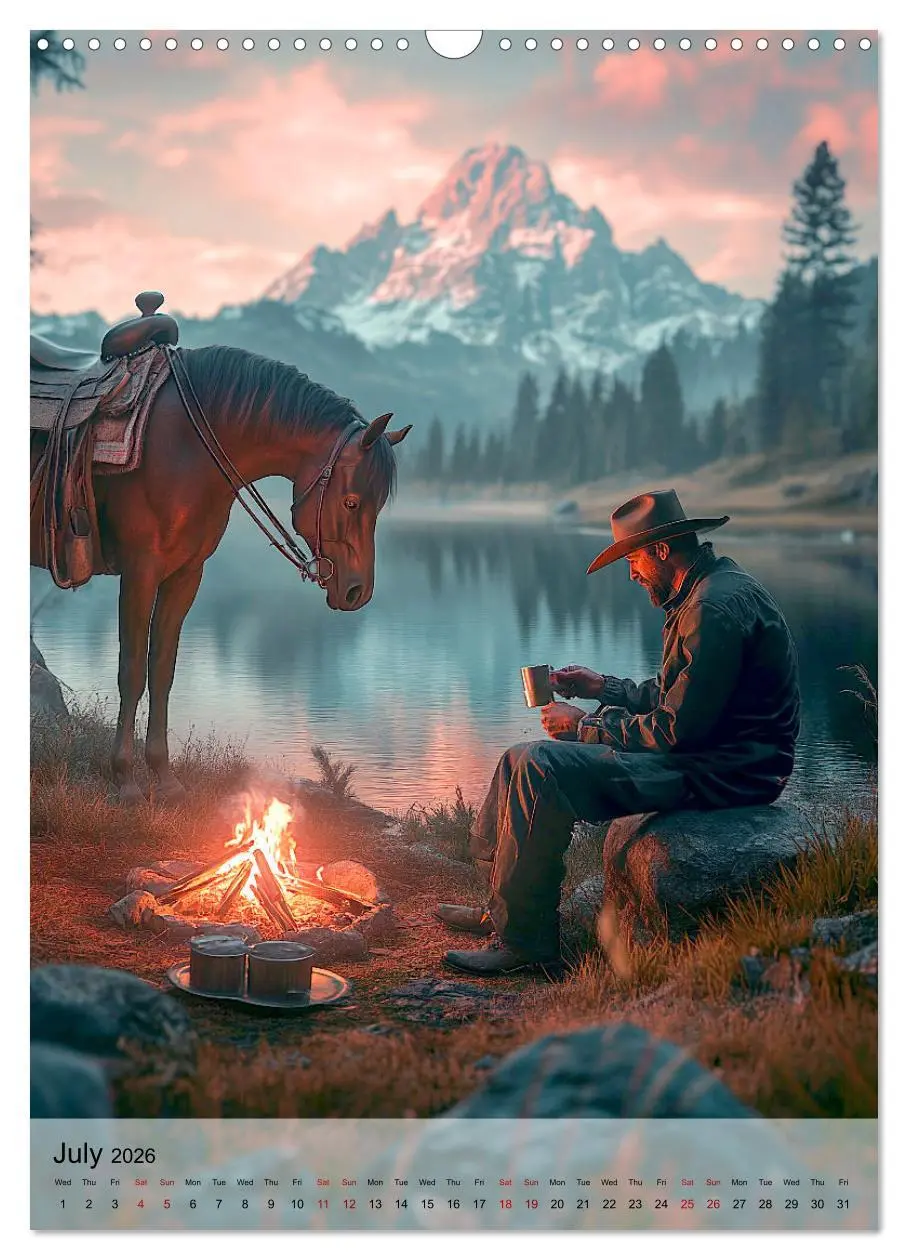 Bild: 9783457260333 | Saddle and Soul (Wall Calendar 2026 DIN A3 portrait), CALVENDO 12...