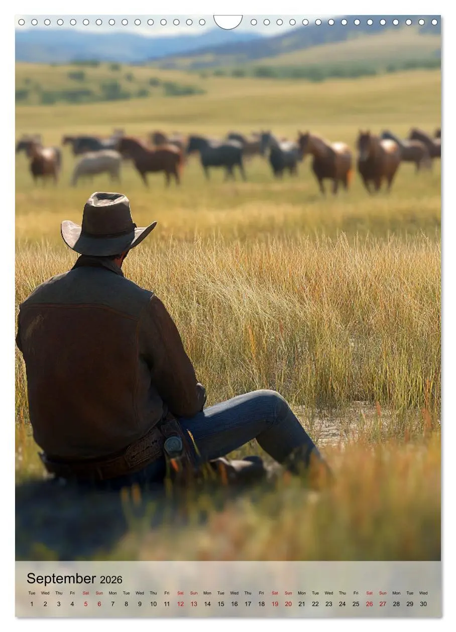 Bild: 9783457260333 | Saddle and Soul (Wall Calendar 2026 DIN A3 portrait), CALVENDO 12...