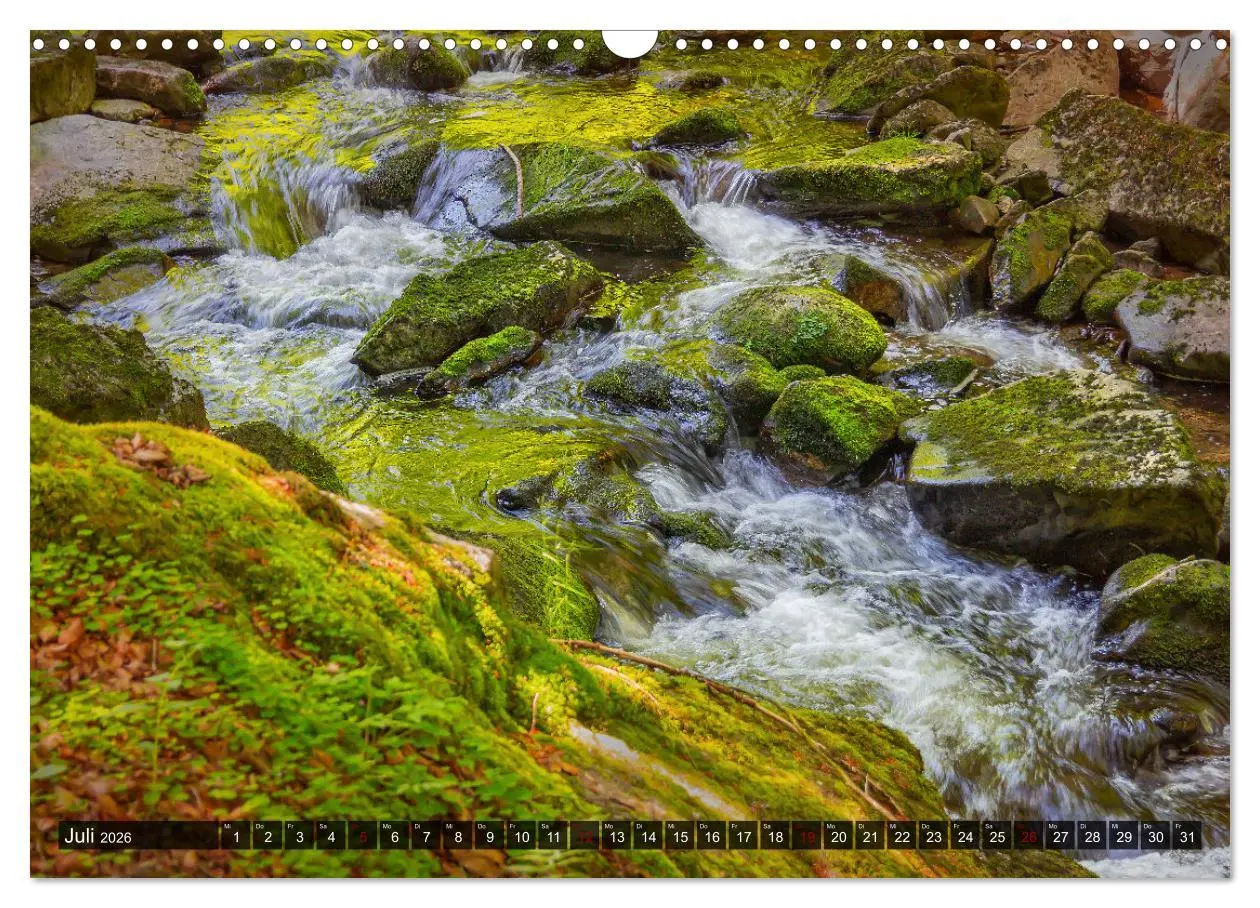 Bild: 9783457640333 | Bewegtes Wasser (Wandkalender 2026 DIN A3 quer), CALVENDO...