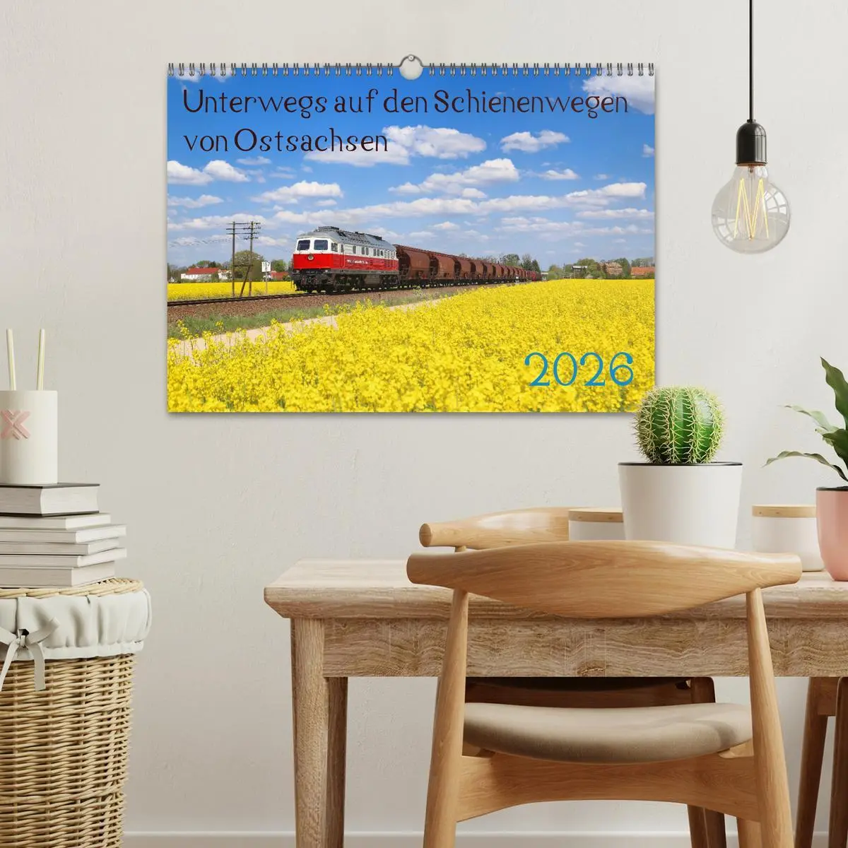 Bild: 9783457880333 | Unterwegs auf den Schienenwegen von Ostsachsen (Wandkalender 2026...