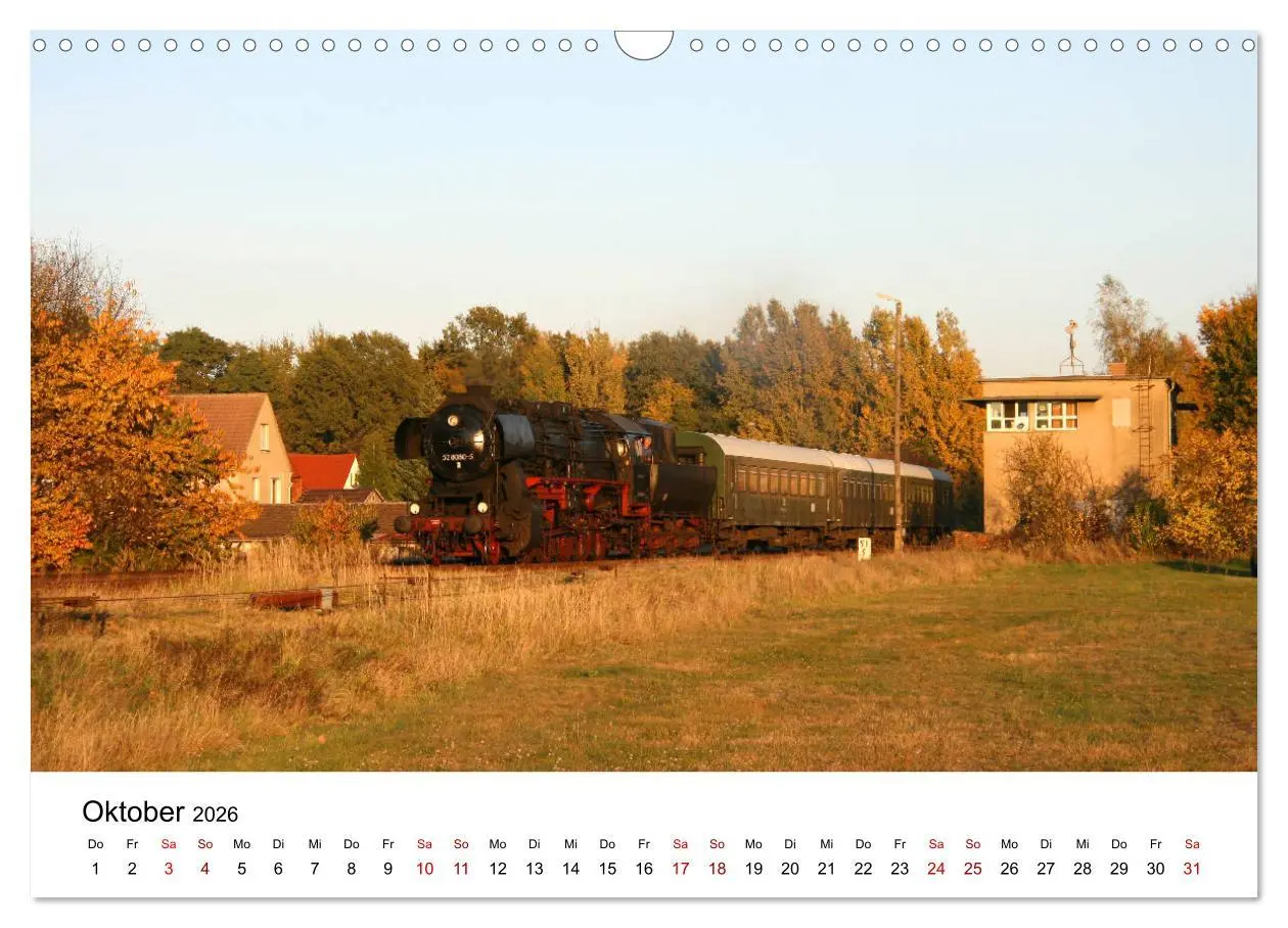 Bild: 9783457880333 | Unterwegs auf den Schienenwegen von Ostsachsen (Wandkalender 2026...