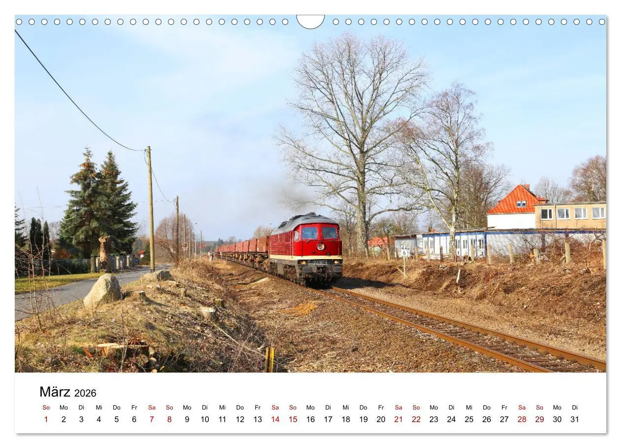 Bild: 9783457880333 | Unterwegs auf den Schienenwegen von Ostsachsen (Wandkalender 2026...