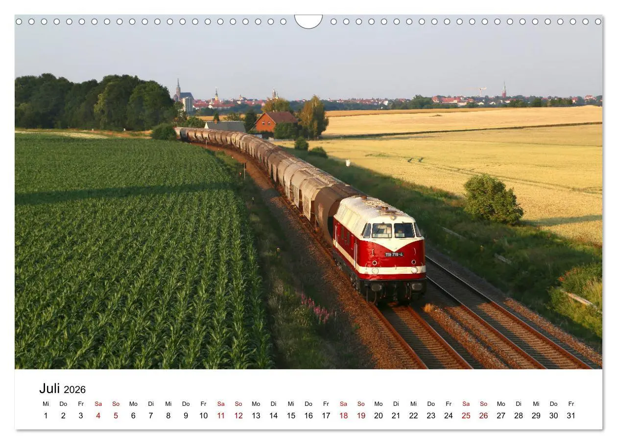 Bild: 9783457880333 | Unterwegs auf den Schienenwegen von Ostsachsen (Wandkalender 2026...