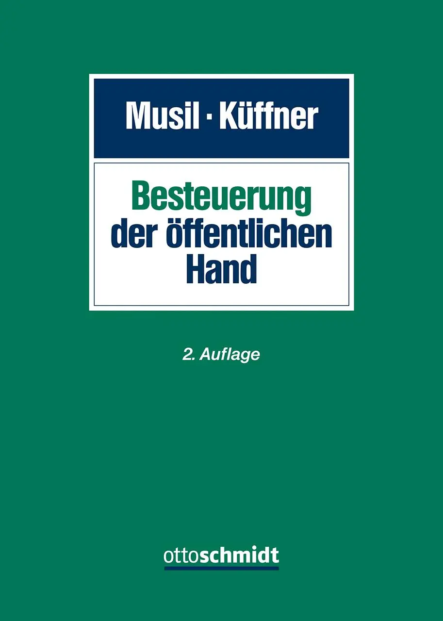 Cover: 9783504230333 | Besteuerung der öffentlichen Hand | Andreas Musil (u. a.) | Buch