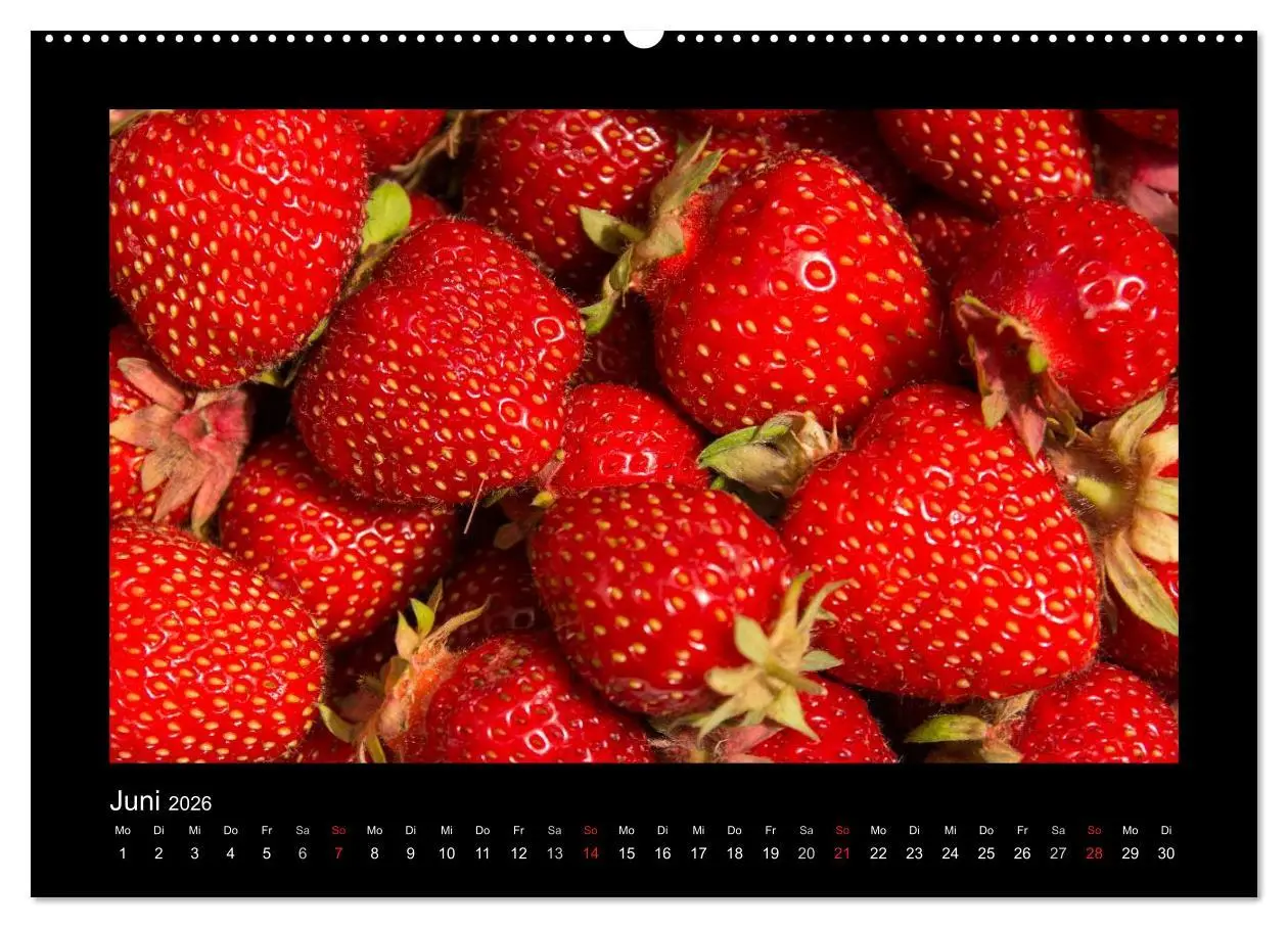Bild: 9783516110333 | essbar - Buntes Obst und Gemüse (Wandkalender 2026 DIN A2 quer),...