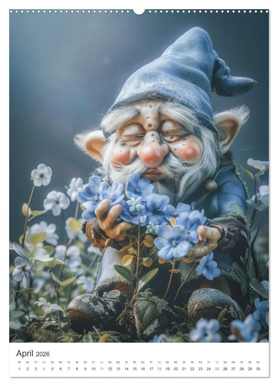 Bild: 9783516280333 | Zwerge und Wichtel (hochwertiger Premium Wandkalender 2026 DIN A2...