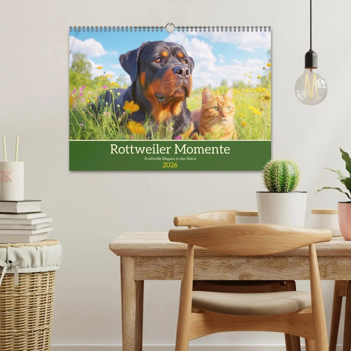 Bild: 9783516420333 | Rottweiler Momente. Kraftvolle Eleganz in der Natur (Wandkalender...