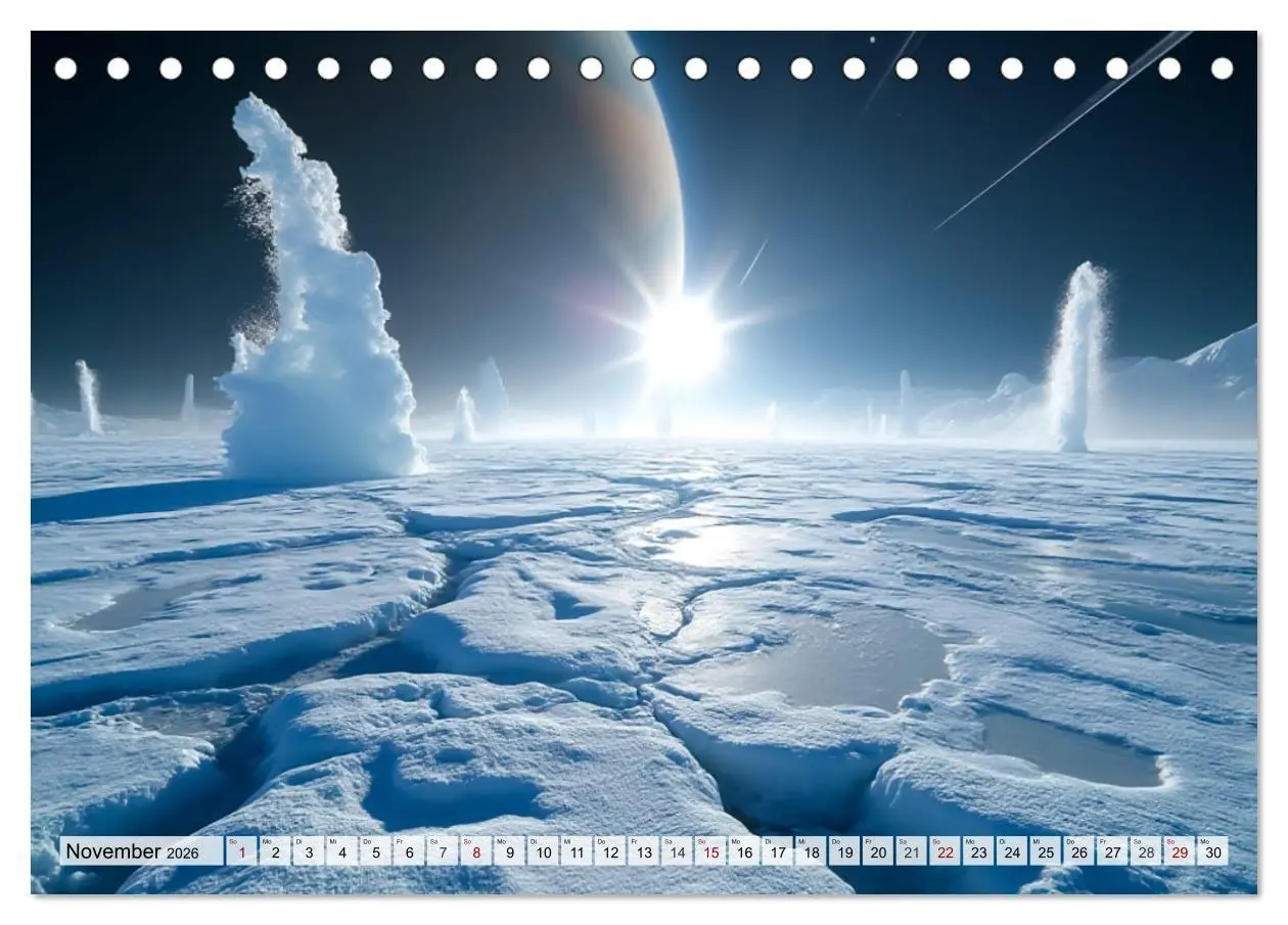 Bild: 9783516730333 | Kosmische Landschaften - Jenseits der Erde (Tischkalender 2026 DIN...