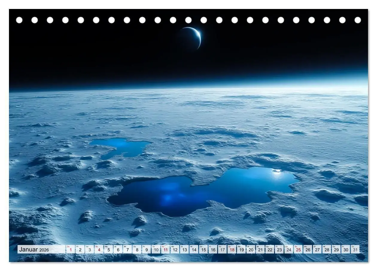 Bild: 9783516730333 | Kosmische Landschaften - Jenseits der Erde (Tischkalender 2026 DIN...