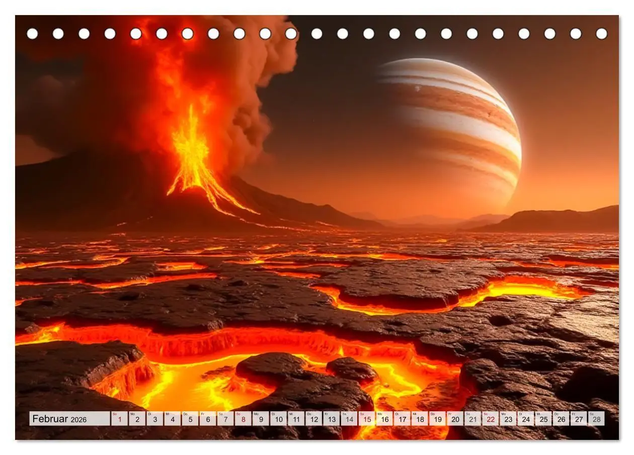 Bild: 9783516730333 | Kosmische Landschaften - Jenseits der Erde (Tischkalender 2026 DIN...