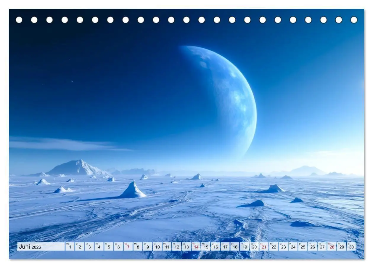 Bild: 9783516730333 | Kosmische Landschaften - Jenseits der Erde (Tischkalender 2026 DIN...