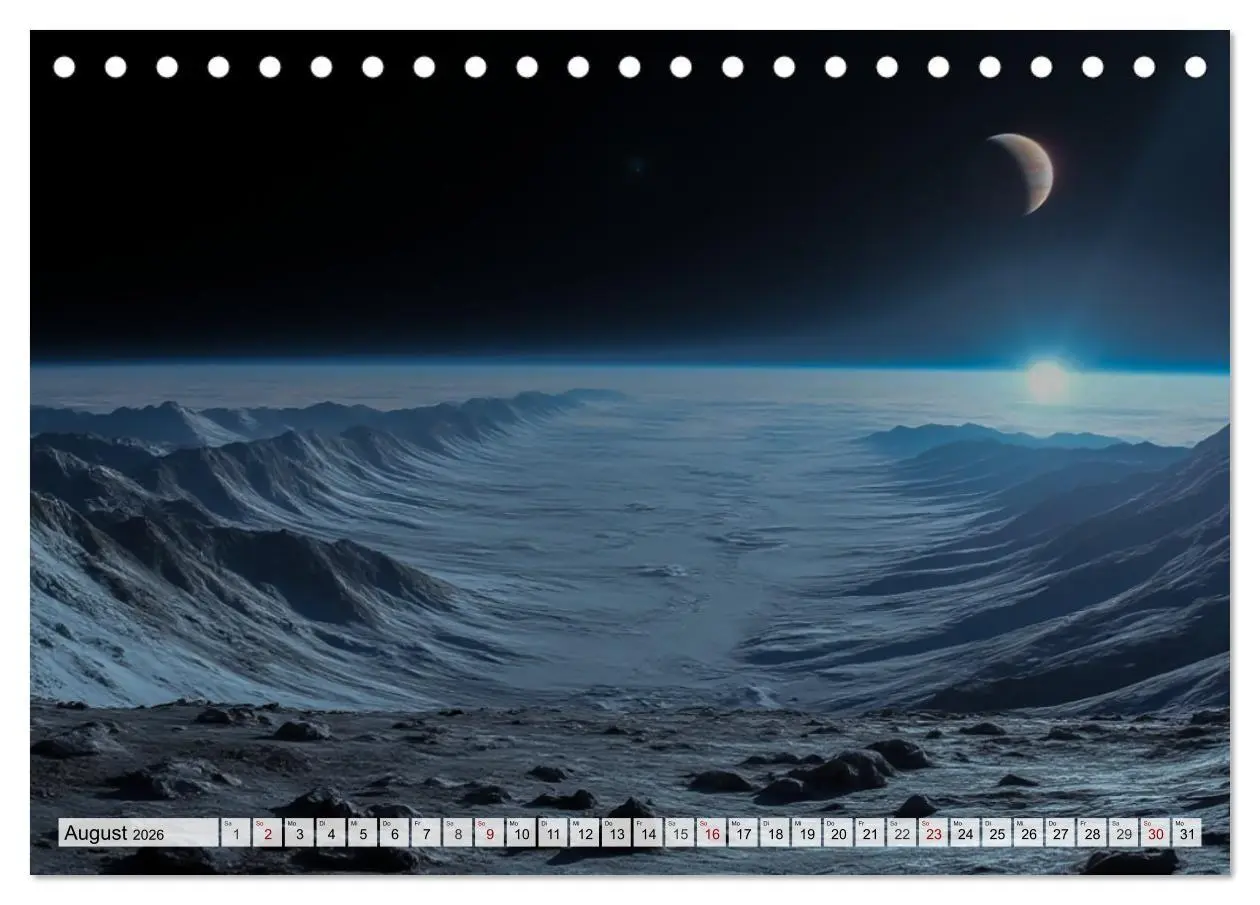 Bild: 9783516730333 | Kosmische Landschaften - Jenseits der Erde (Tischkalender 2026 DIN...