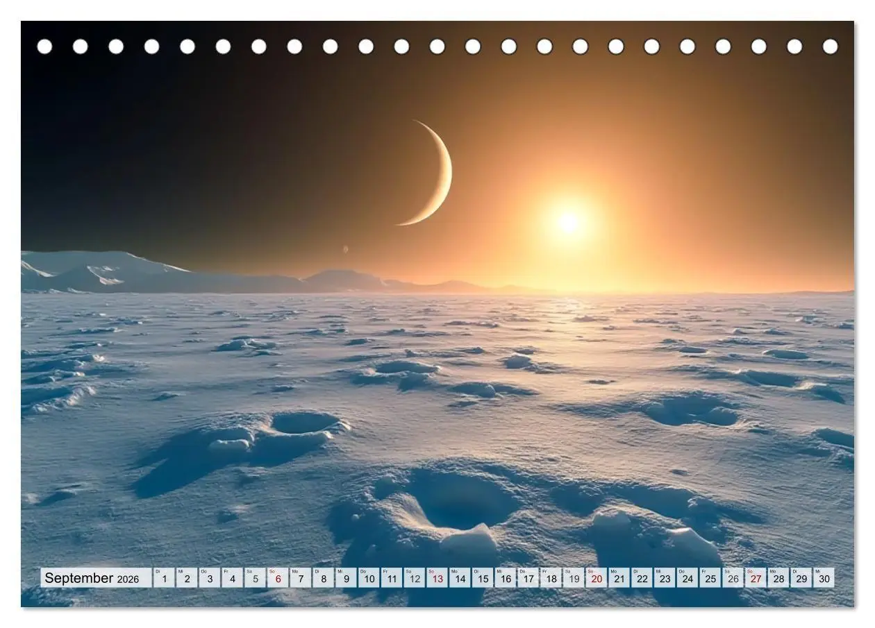 Bild: 9783516730333 | Kosmische Landschaften - Jenseits der Erde (Tischkalender 2026 DIN...