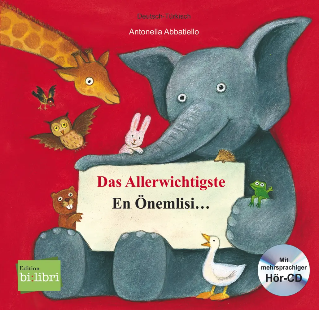 Cover: 9783695000333 | Das Allerwichtigste (Deutsch-Türkisch) | Antonella Abbatiello | Buch