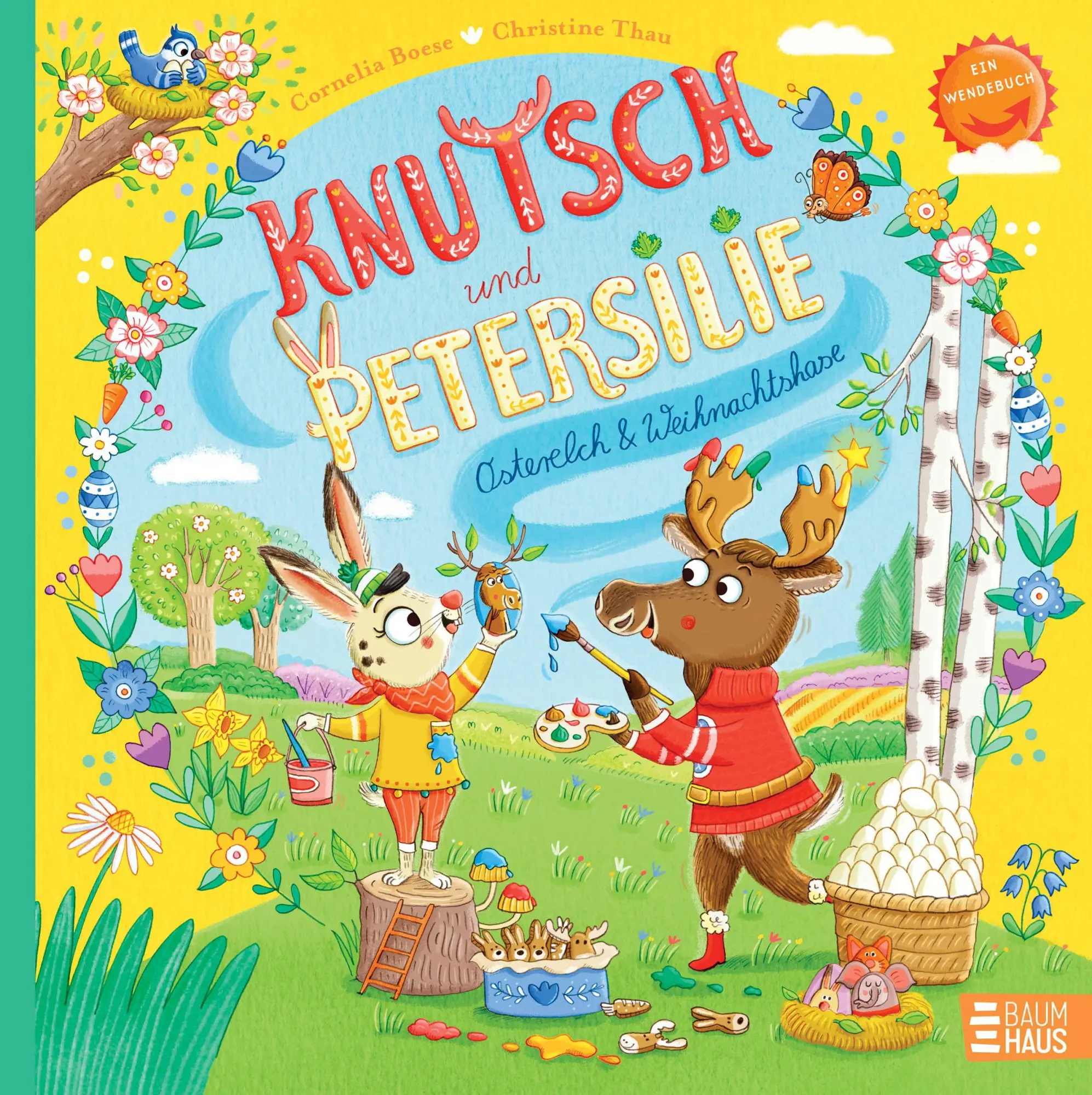 Cover: 9783833910333 | Knutsch &amp; Petersilie - Osterelch und Weihnachtshase | Cornelia Boese