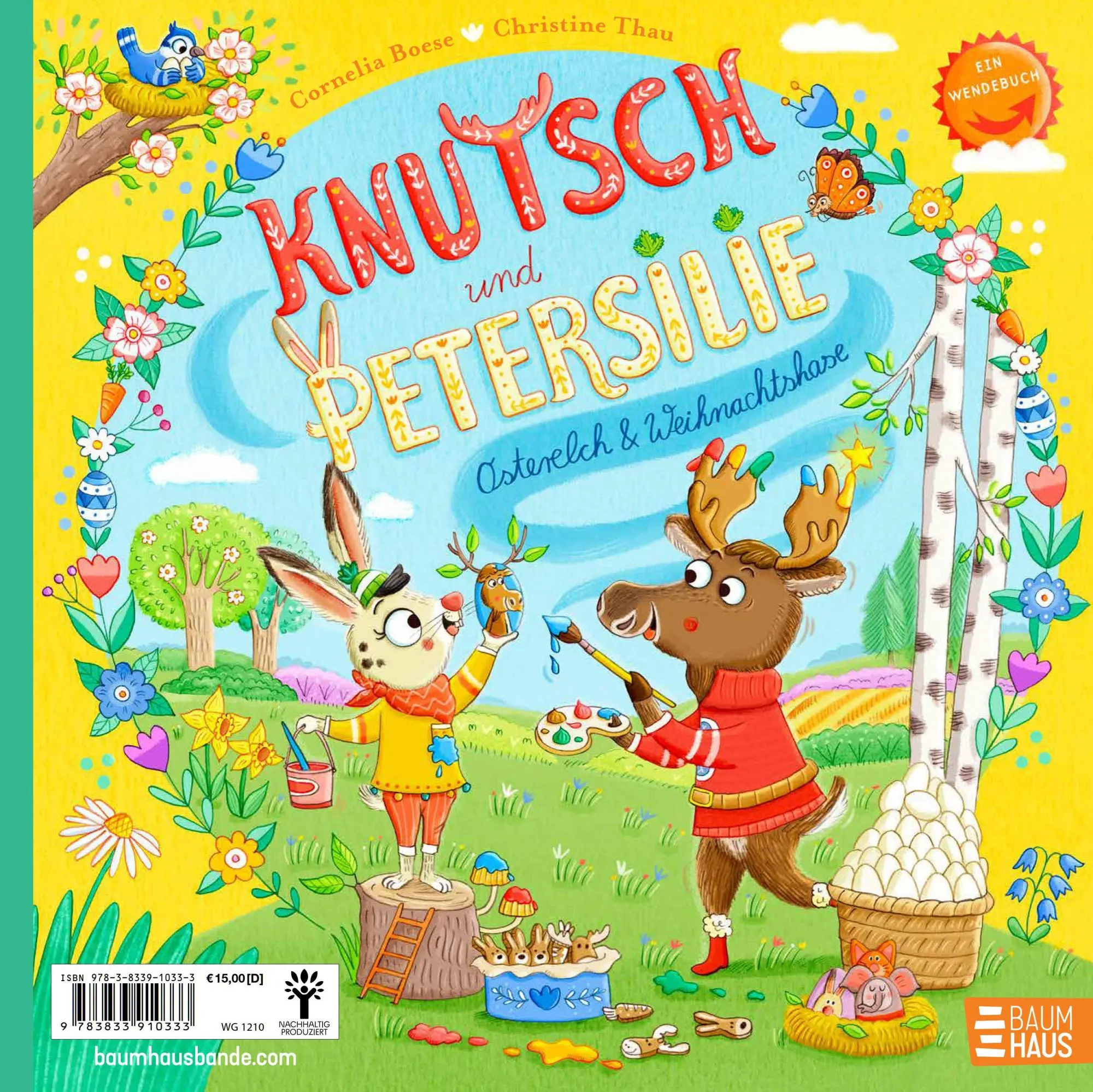 Bild: 9783833910333 | Knutsch &amp; Petersilie - Osterelch und Weihnachtshase | Cornelia Boese