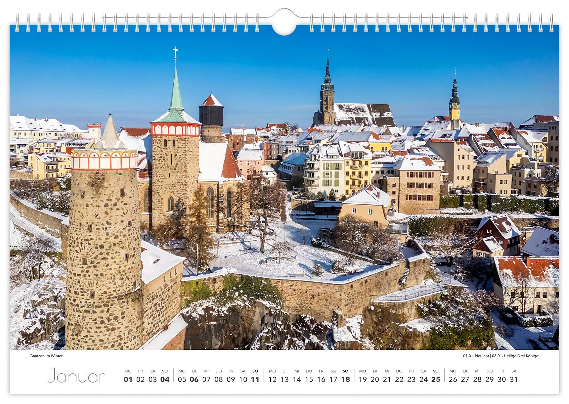 Bild: 9783910680333 | Kalender Sachsen von oben 2026 - Luftaufnahmen | Peter Schubert | 2026