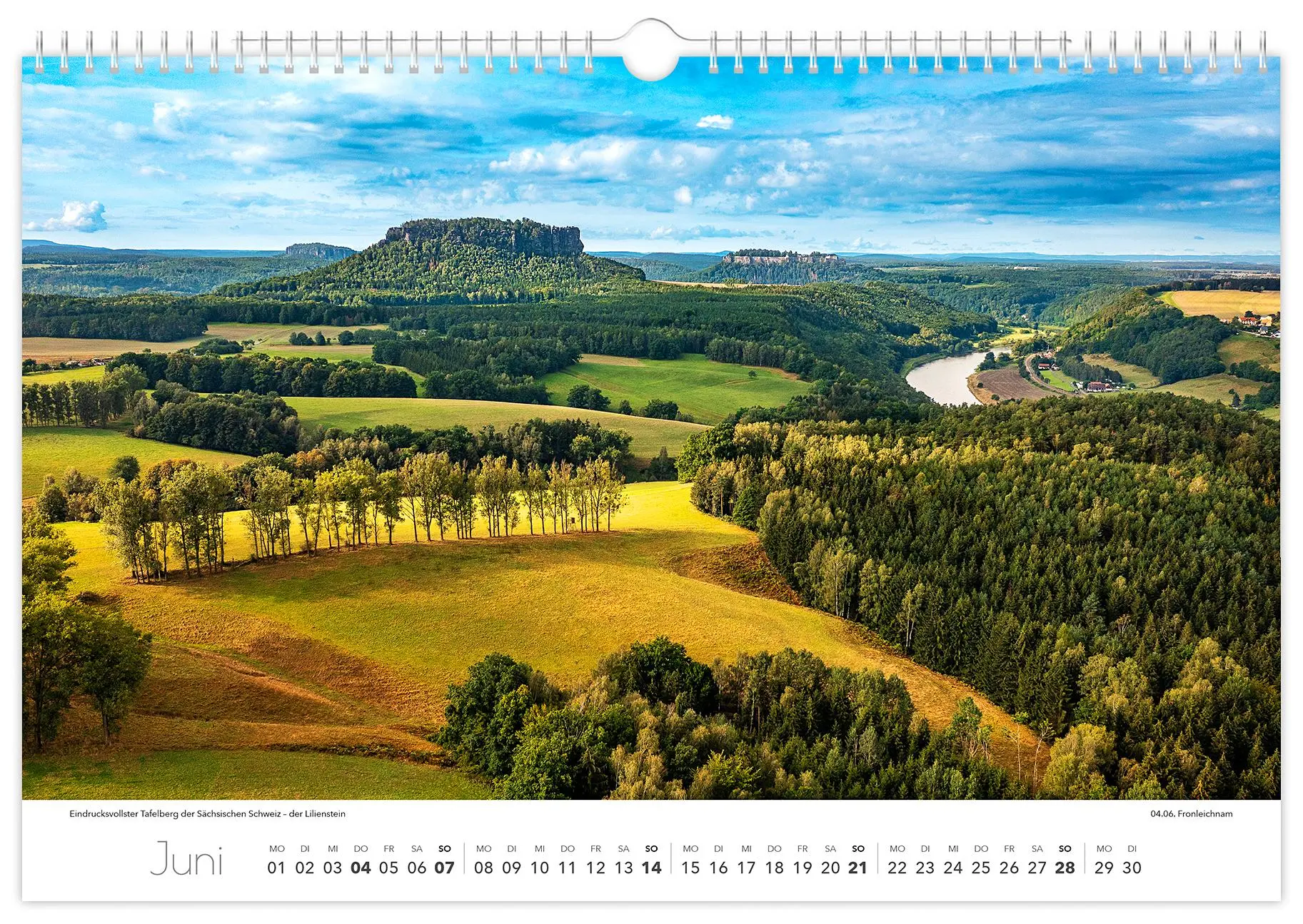 Bild: 9783910680333 | Kalender Sachsen von oben 2026 - Luftaufnahmen | Peter Schubert | 2026
