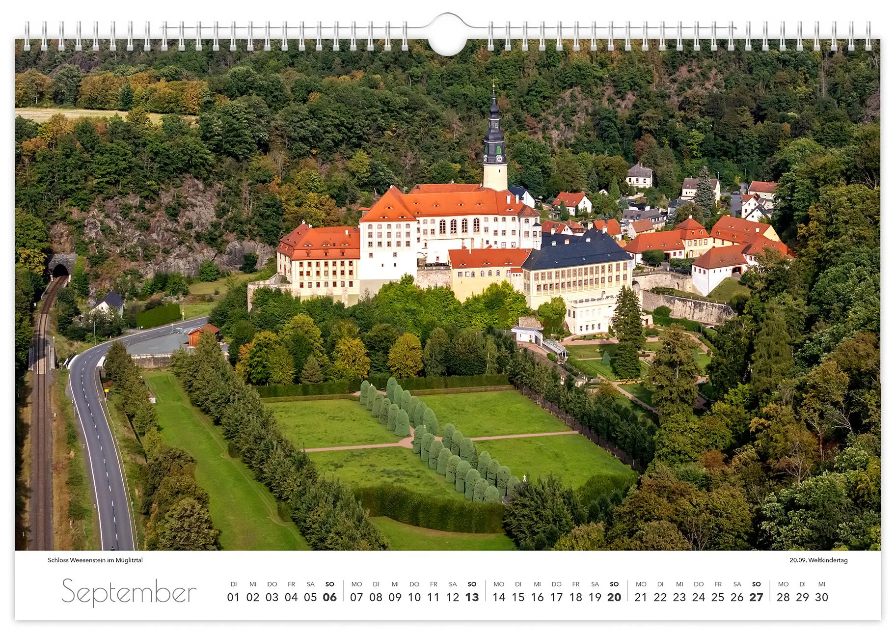 Bild: 9783910680333 | Kalender Sachsen von oben 2026 - Luftaufnahmen | Peter Schubert | 2026