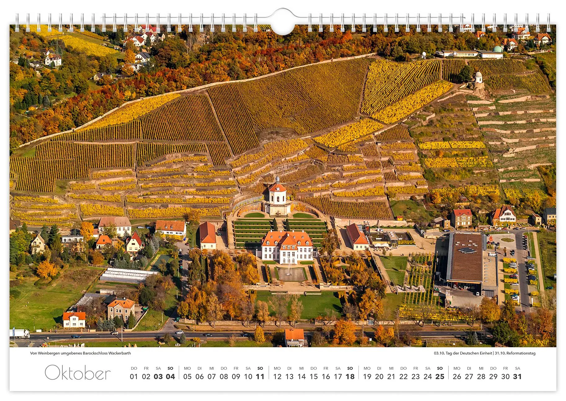 Bild: 9783910680333 | Kalender Sachsen von oben 2026 - Luftaufnahmen | Peter Schubert | 2026