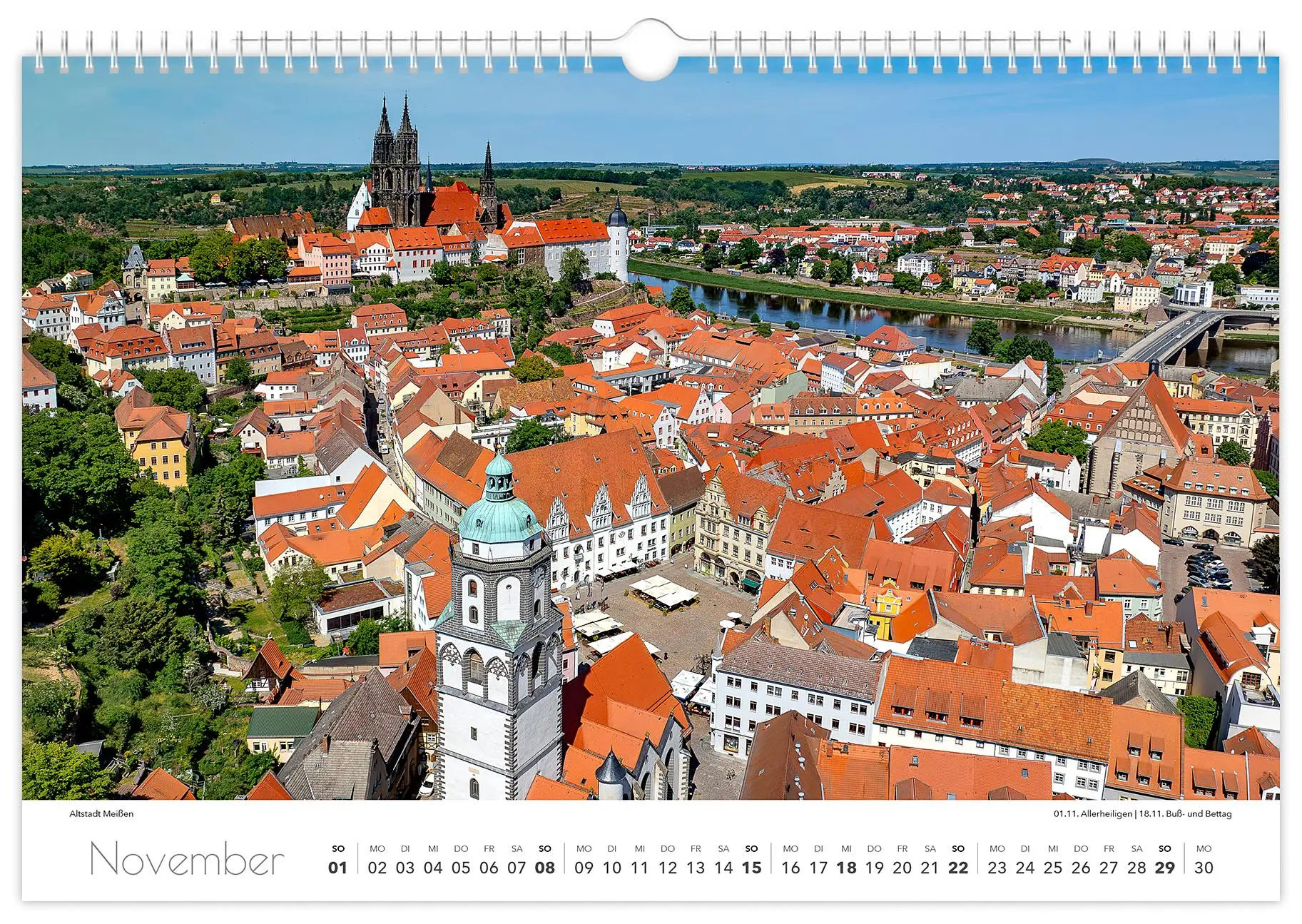 Bild: 9783910680333 | Kalender Sachsen von oben 2026 - Luftaufnahmen | Peter Schubert | 2026