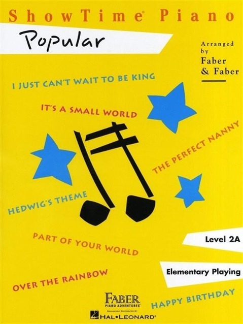 Cover: 9781616770433 | Showtime Piano Popular - Level 2a | Nancy Faber | Taschenbuch | Buch