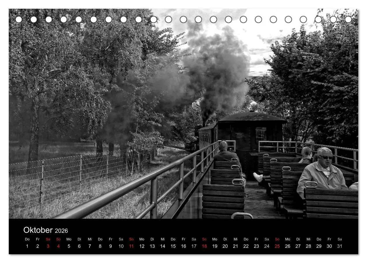 Bild: 9783516030433 | Ein Jahr mit der Schmalspurbahn aus Zittau (Tischkalender 2026 DIN...