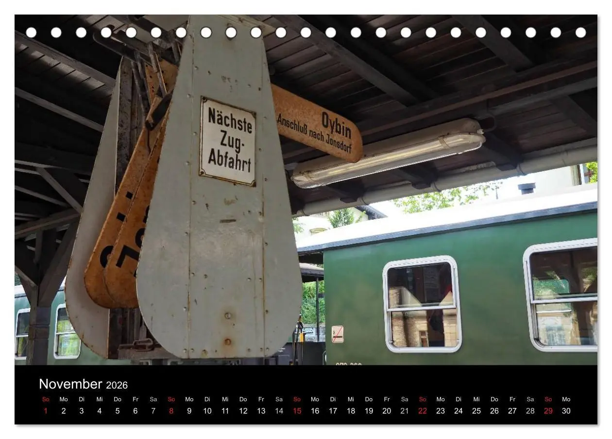 Bild: 9783516030433 | Ein Jahr mit der Schmalspurbahn aus Zittau (Tischkalender 2026 DIN...