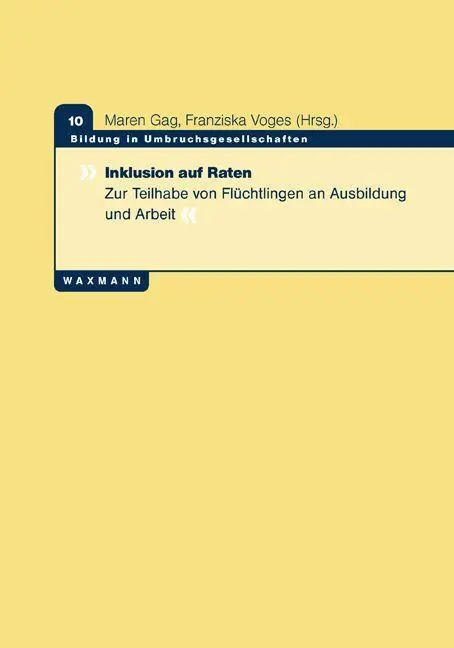 Cover: 9783830930433 | Inklusion auf Raten | Maren Gag | Taschenbuch | 304 S. | Deutsch