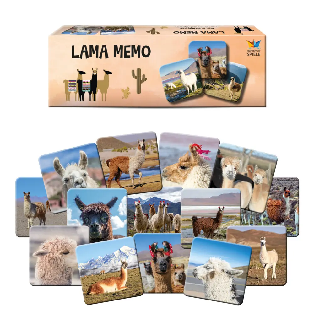 Cover: 4260472860533 | Lama Memo | Tanja Philippeit | Spiel | Deutsch | 2021