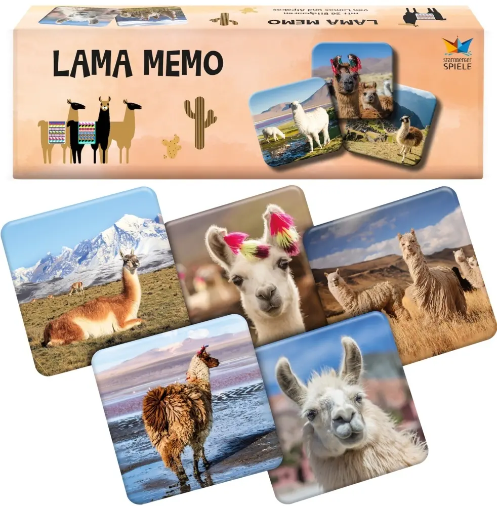 Bild: 4260472860533 | Lama Memo | Tanja Philippeit | Spiel | Deutsch | 2021