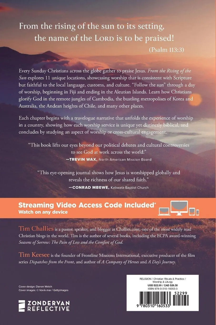 Rückseite: 9780310160533 | From the Rising of the Sun | A Journey of Worship Around the World