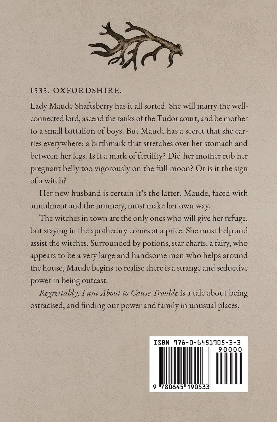 Rückseite: 9780645190533 | Regrettably, I am About to Cause Trouble | Amie Mcnee | Taschenbuch