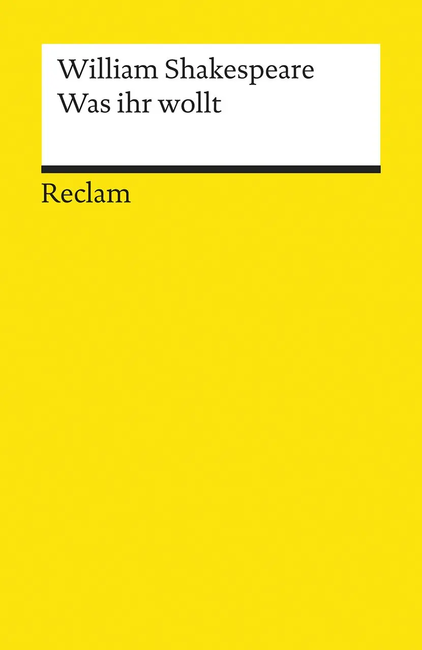 Cover: 9783150000533 | Was ihr wollt | William Shakespeare | Taschenbuch | 117 S. | Deutsch