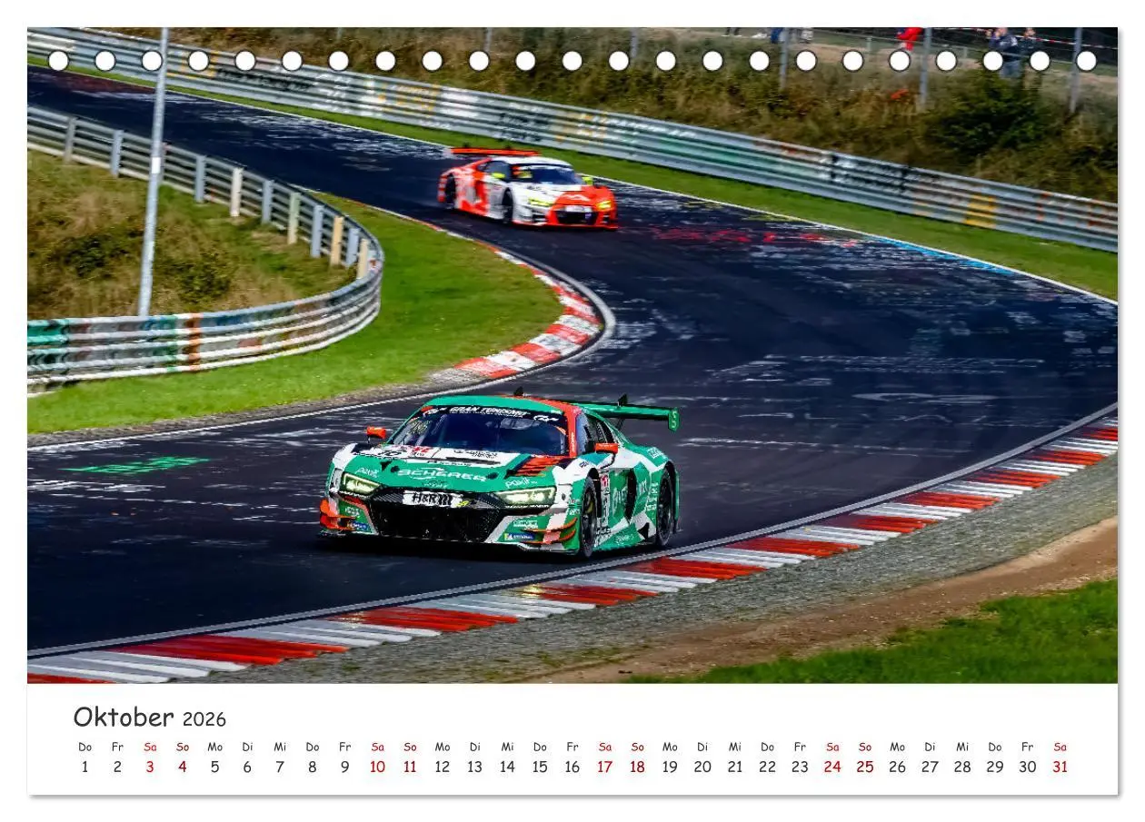 Bild: 9783457550533 | Nüburgring Langstrecken Serie 2026 (Tischkalender 2026 DIN A5...