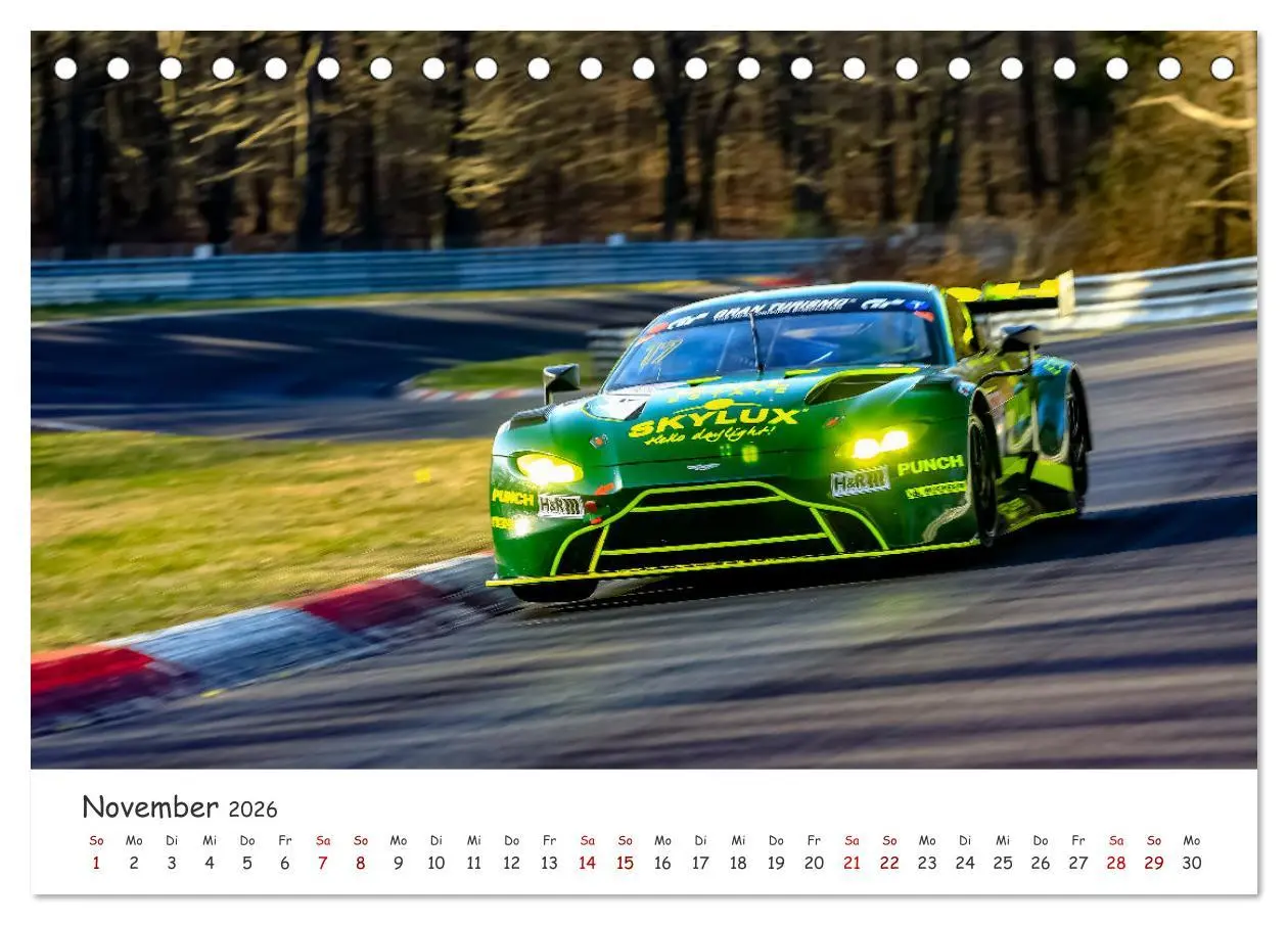 Bild: 9783457550533 | Nüburgring Langstrecken Serie 2026 (Tischkalender 2026 DIN A5...