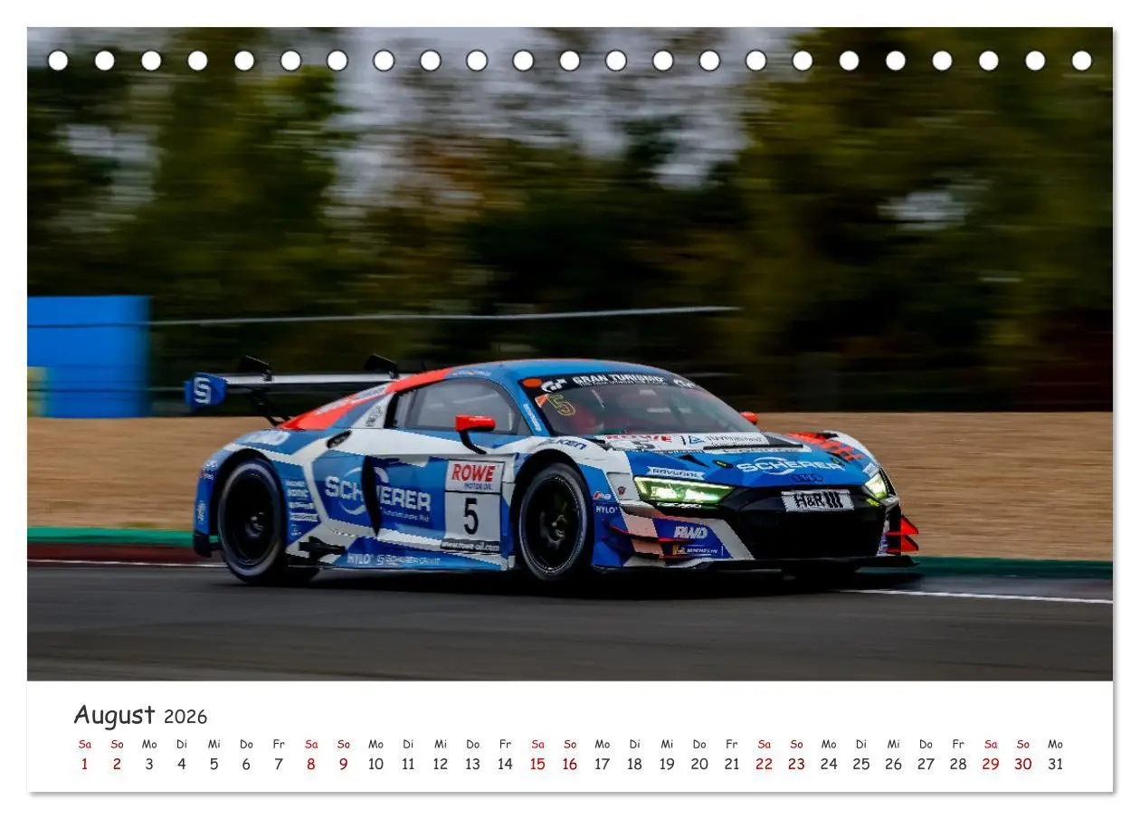 Bild: 9783457550533 | Nüburgring Langstrecken Serie 2026 (Tischkalender 2026 DIN A5...