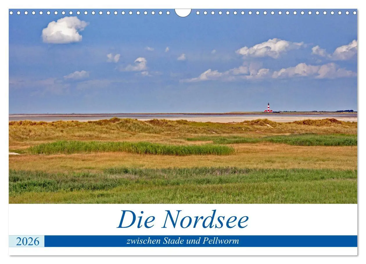 Cover: 9783457930533 | Die Nordsee zwischen Stade und Pellworm (Wandkalender 2026 DIN A3...