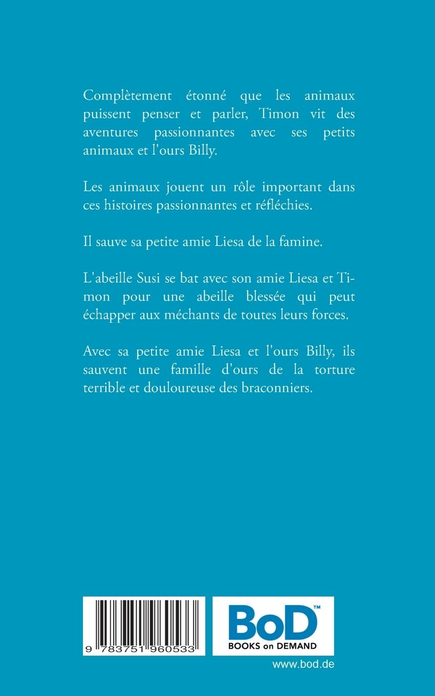 Rückseite: 9783751960533 | L'aventure de Timon | Livre pour enfants Livre pour enfants | Dressel