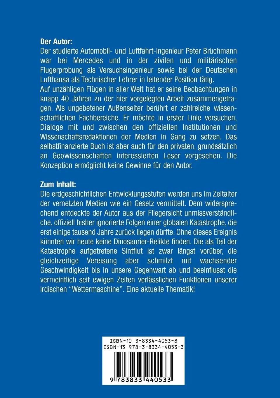 Rückseite: 9783833440533 | Mars und Erde, Katastrophenplaneten! | Peter Brüchmann | Taschenbuch