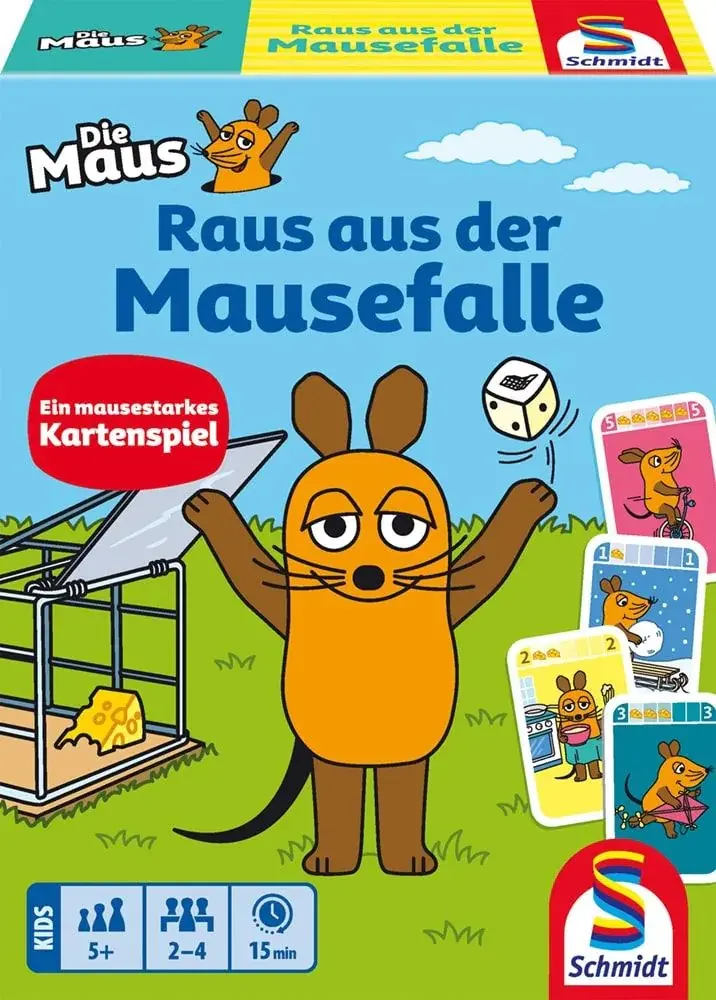 Cover: 4001504750633 | Die Maus - Raus aus der Mausefalle | Spiel | Deutsch | 2025