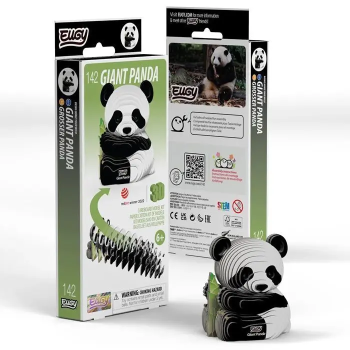 Cover: 9421036940633 | EUGY - 3D Bastelset Grosser Panda | Kit (Bastelset) | In Karton | 2026